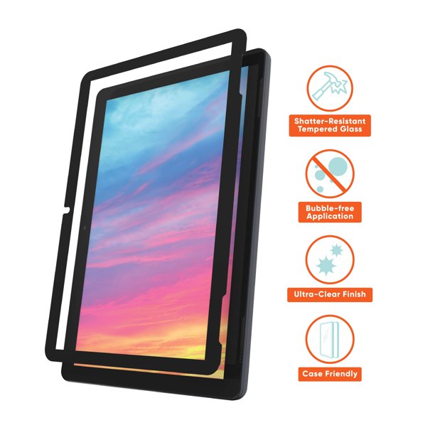 onn. Glass Screen Protector for onn. 10" Tablet Generation 2 Walmart