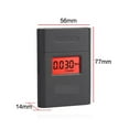 thumbnail image 4 of Prefessional Police Portable Breath Alcohol Analyzer Digital Breathalyzer Tester Body Alcoholicity Meter Alcohol Detector ,Accuracy High, 4 of 5