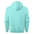 thumbnail image 6 of EchfiProm Zipper Hoodies for Men Blue Walking Plain Sweatshirt Fall Mens Tops Long Sleeve M, 6 of 7