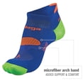 thumbnail image 2 of Balega Hidden Dry Moisture Wicking Performance No Show Athletic Running Socks for Men and Women 1 Pair,Electric Pink/Peach, Large, 2 of 6