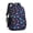 Dark Blue Dinosaur, variant on Colorful Dinosaurs Eggs Pattern Cute School Backpack Bag with Padded Back and Adjustable Shoulder Straps 16.9 X 12.6 X 5.9 Inches