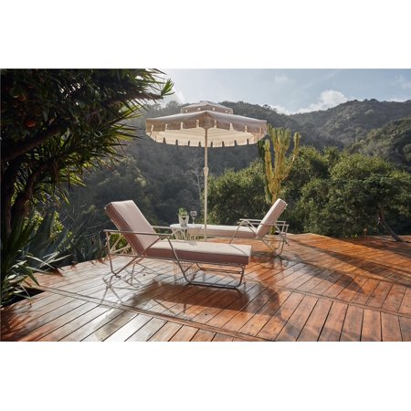 Trademark Innovations 10 Tilt Crank Market Patio Umbrella Tan Brickseek