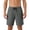 Army Green3, variant on Men's Shorts Workout Stretch Casual Drawstring Elastic Zipper Pockets (Available in Big & Tall) Black 6XL