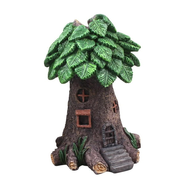 Figura decorativa para acuario, multiusos, decorativa, para jardín, artificial. color oscuro