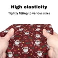 thumbnail image 7 of HELLHERO Santa Claus Seat & Back Covers Easy Fit for Senior Machine Washable Walker Rollator Seat Back Cover for Seniors, 7 of 7