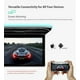 thumbnail image 5 of XTRONS Android Car Overhead Player Pantalla táctil IPS de 15,6" de ancho Monitor de vídeo 8K para montaje en techo de coche con altavoces estéreo integrados Monitor de coche abatible hacia abajo Compa, 5 of 5