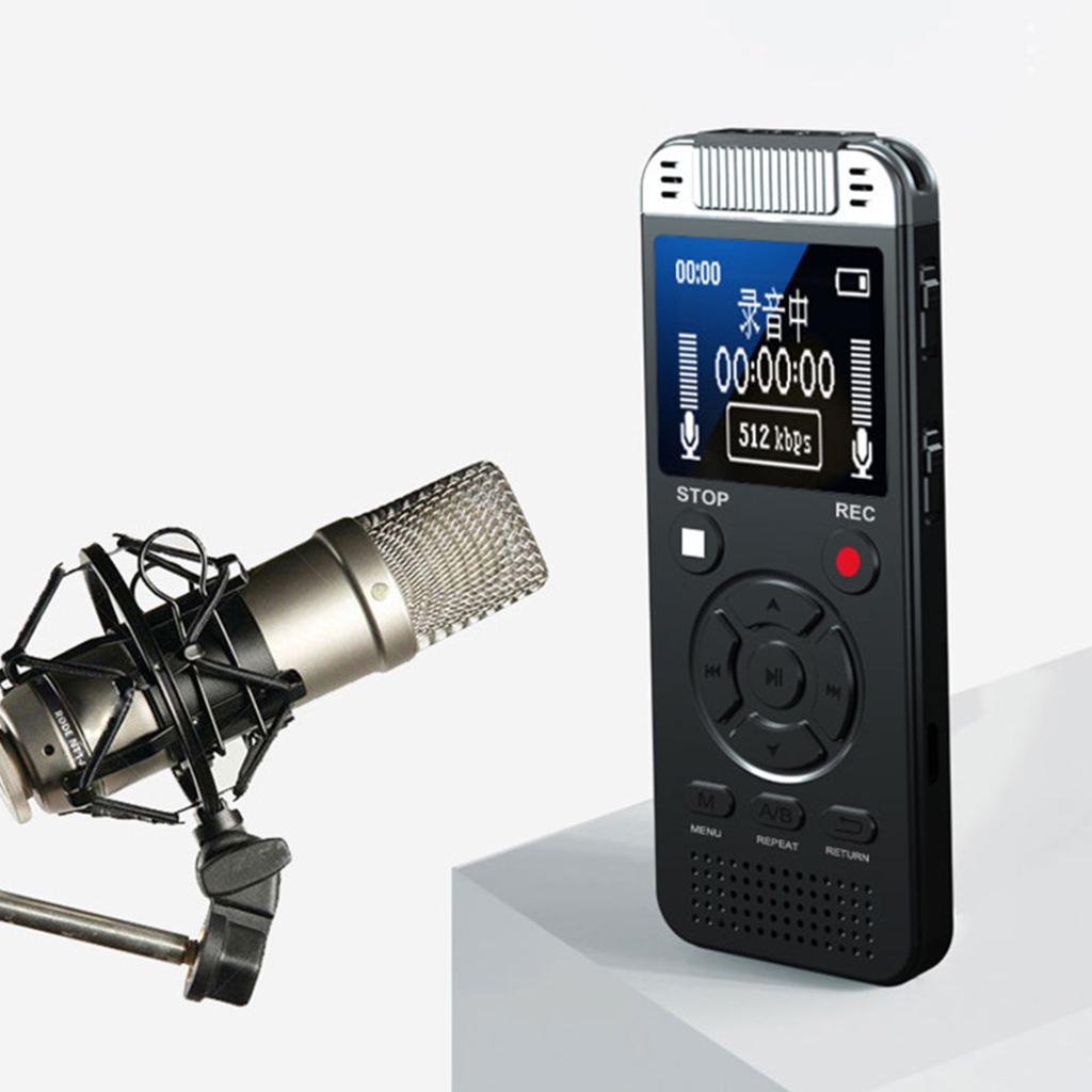 Digital Voice Activated Recorder Voice Recorder with Line in Connection