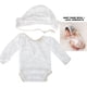 thumbnail image 5 of fotografía accesorios recién traje utilería Ropa de fotografía para nios Recién nacido Encaje Infant Baby Photo Props Traje Fotografía Props SuitWhite Unbranded 2018200004911, 5 of 8