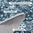 thumbnail image 4 of GlowSol 8' x 10' Large Vintage Medallion Area Rugs Washable Floral Rug Soft Low Pile Non-Slip Area Rugs for Living Room Bedroom, Blue, 4 of 6
