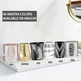 thumbnail image 3 of Sinatra Silver Bath Accessories Toothbrush Holder - 4"H x 5"W x 1"D, 3 of 3