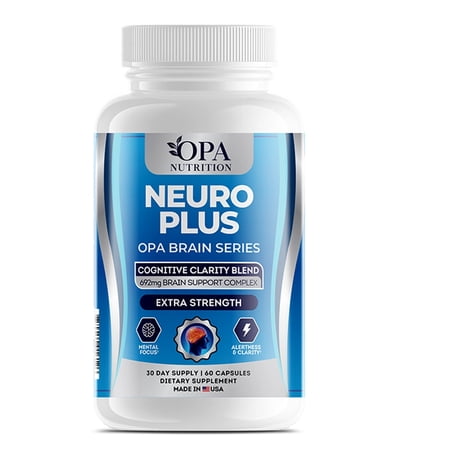 OPA Brain Daily Wellness Plus with Vitamins & Greens – 60ct