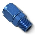 thumbnail image 4 of Edelbrock/Russell 614206 Blue Anodized Aluminum Straight Female -6AN to Male 1/4 NPT Adapter Fitting, 4 of 4