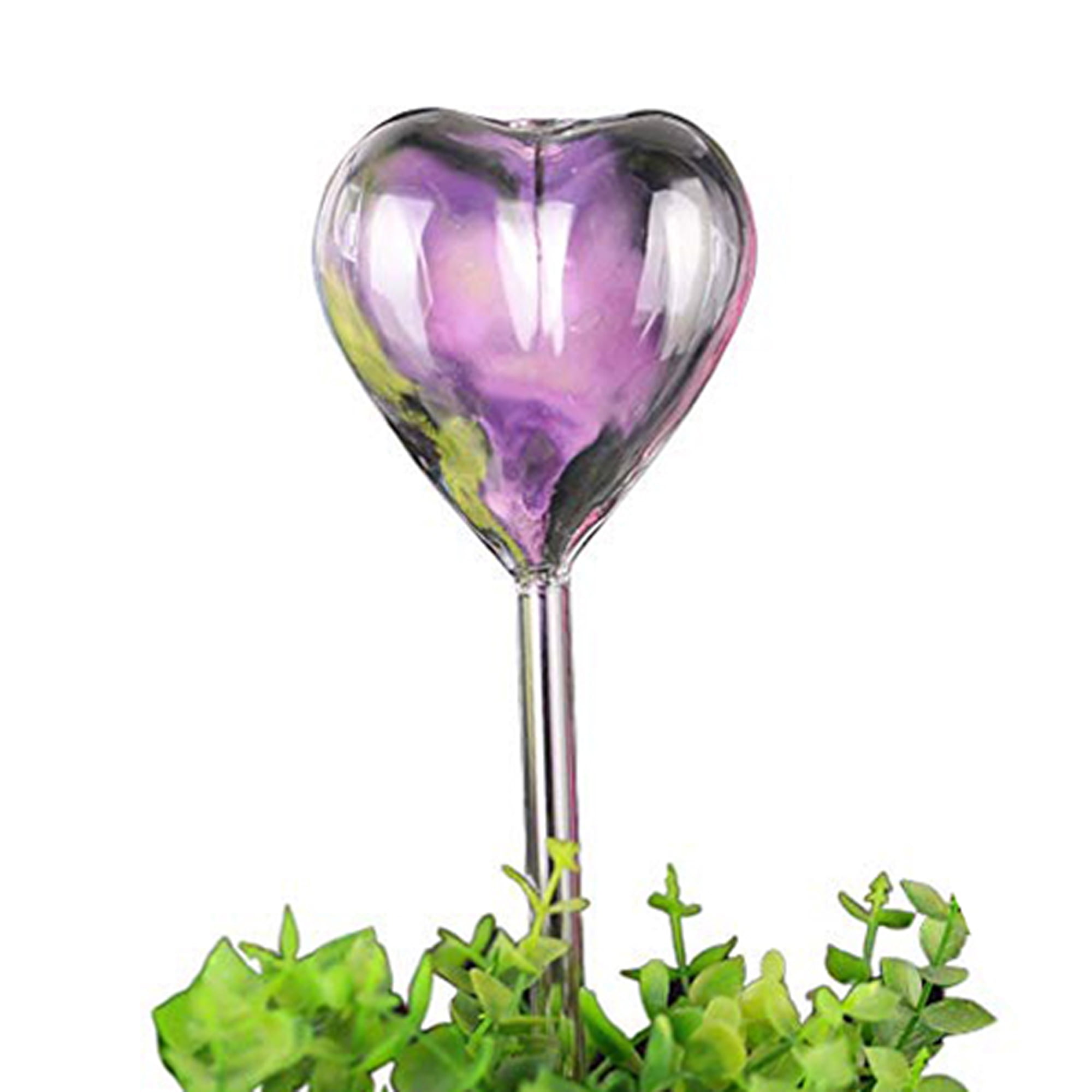 Dewadbow Glass Plant Flowers Water Feeder Automatic Self Watering