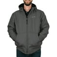 thumbnail image 2 of Freeze Defense Men's Fleece Lined Quilted Winter Jacket Coat (Small, Gray), 2 of 9