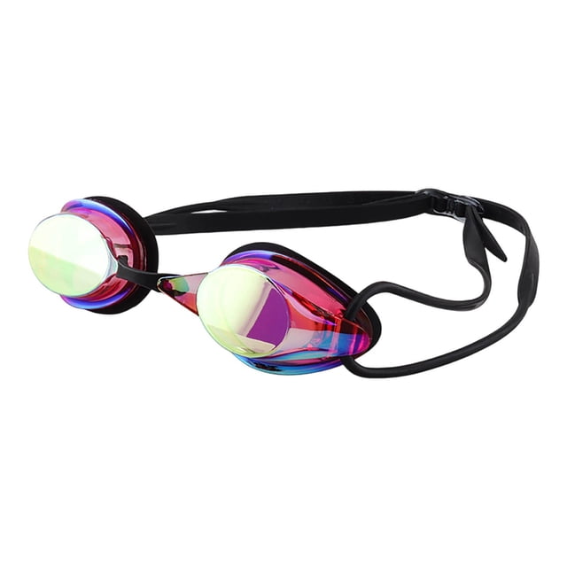Swimming Goggles for Adults & Teens High Definition Fog Leak Competitive Swim Goggles for Training & Racing Durable PC Lens for Clear in Pool