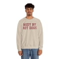 thumbnail image 5 of Hot Dog Sweatshirt Gifts Crew Neck Shirt Long Sleeve Unisex, 5 of 7