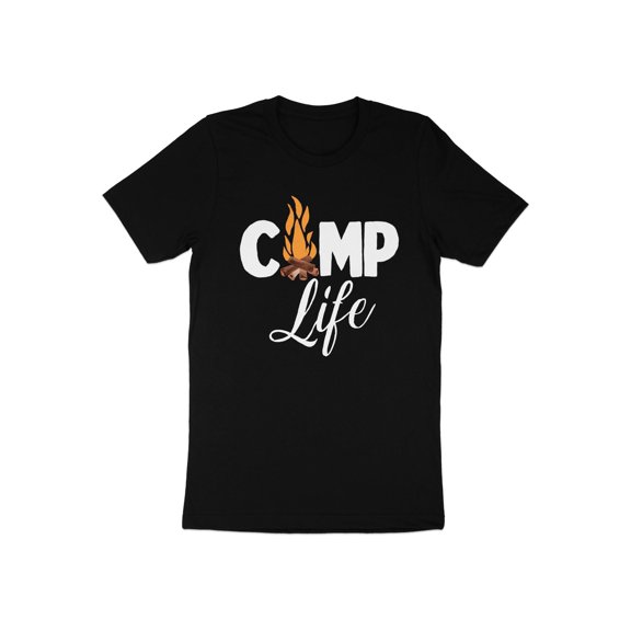Cool Camp Life Camper Vacation Adventure Hiking Camping Gift T-Shirt Camping Lover Outdoor Birthday Holiday Present Tshirt