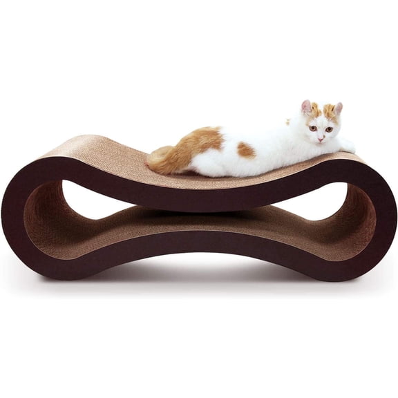 FluffyDream Cat Scratcher Cardboard, Scratching Pad House Bed Furniture Protector