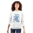 thumbnail image 3 of US Air Force Fly Fight Wind Pride Unisex Plus Size Sweatshirt Brisco Brands 4X, 3 of 5