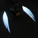 thumbnail image 2 of Alas de Ángel para motocicleta, luz LED de bienvenida para motocicleta, luz decorativa modificada, luces láser de ala, luces de proyección, 2 piezas, 2 of 5