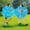 36" Blue, variant on Giant Sumo Balls, Blow Up Sumo Suits for Adults, Inflatable Bumper Balls, Human Hamster Bubble Ball for Outdoor Games, Bouncing Rolling Party Activity