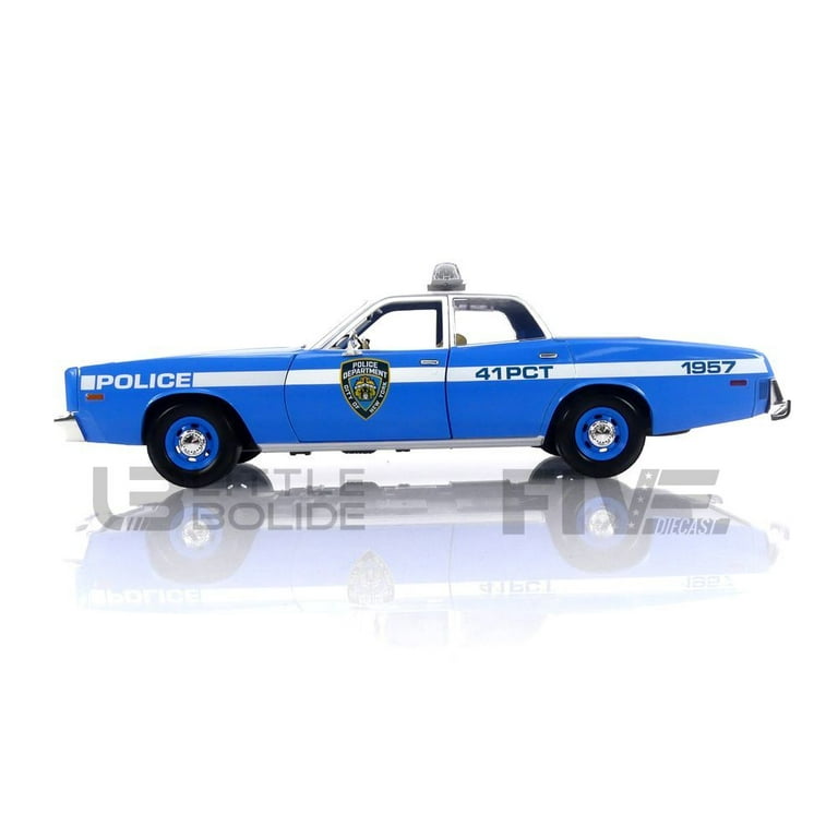 Greenlight 1978 Dodge Monaco NYPD Police Cruiser Blue 1:18 Greenlight 1978 Dodge Monaco NYPD Police Cruiser Blue 1:18