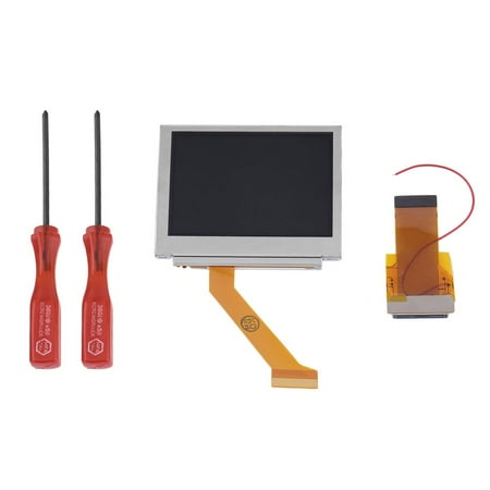 Advance Highlight Replacement Screen LCD Backlit Brighter With 32pin Adapter Ribbon And 2 Screwdriver For GBA For Game Boy