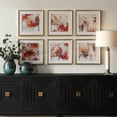 thumbnail image 2 of Uttermost Fresh Start Red Abstract Prints Set of 6, 2 of 8