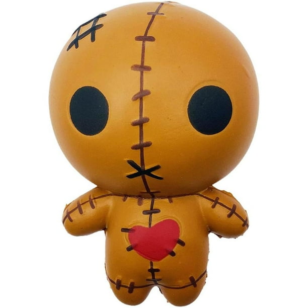 Ounissouiy Muñecos fantasmas de rebote lento, juguete vudú adorable, novela de terror, juguetes para aliviar el estrés, juguete de ventilación Kits de decoración para fiestas No.1
