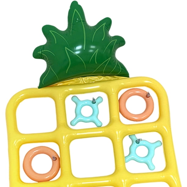 MERIGLARE Jeu de Lancer en Forme d'Ananas Jeu de Piscine Gonflable Flotteurs pour Plage Piscine Famille