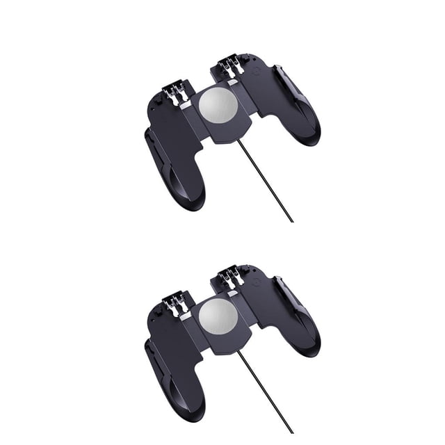 Sidaley Controlador de juegos Ventilador de refrigeración ABS Aleación de zinc Gamepad Disparador sensible Joystick Compatible con Android Type1 NO1