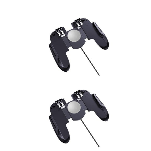 Sidaley Controlador de juegos Ventilador de refrigeración ABS Aleación de zinc Gamepad Disparador sensible Joystick Compatible con Android Type1 NO1