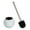 White, variant on Bath Bliss Globe Design Toilet Brush and Holder in White