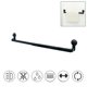 thumbnail image 1 of Suction Cup Towel Rack Retractable Non Drilling Kitchen and Bathroom Wall Hanging Single Towel Bar, 1 of 4