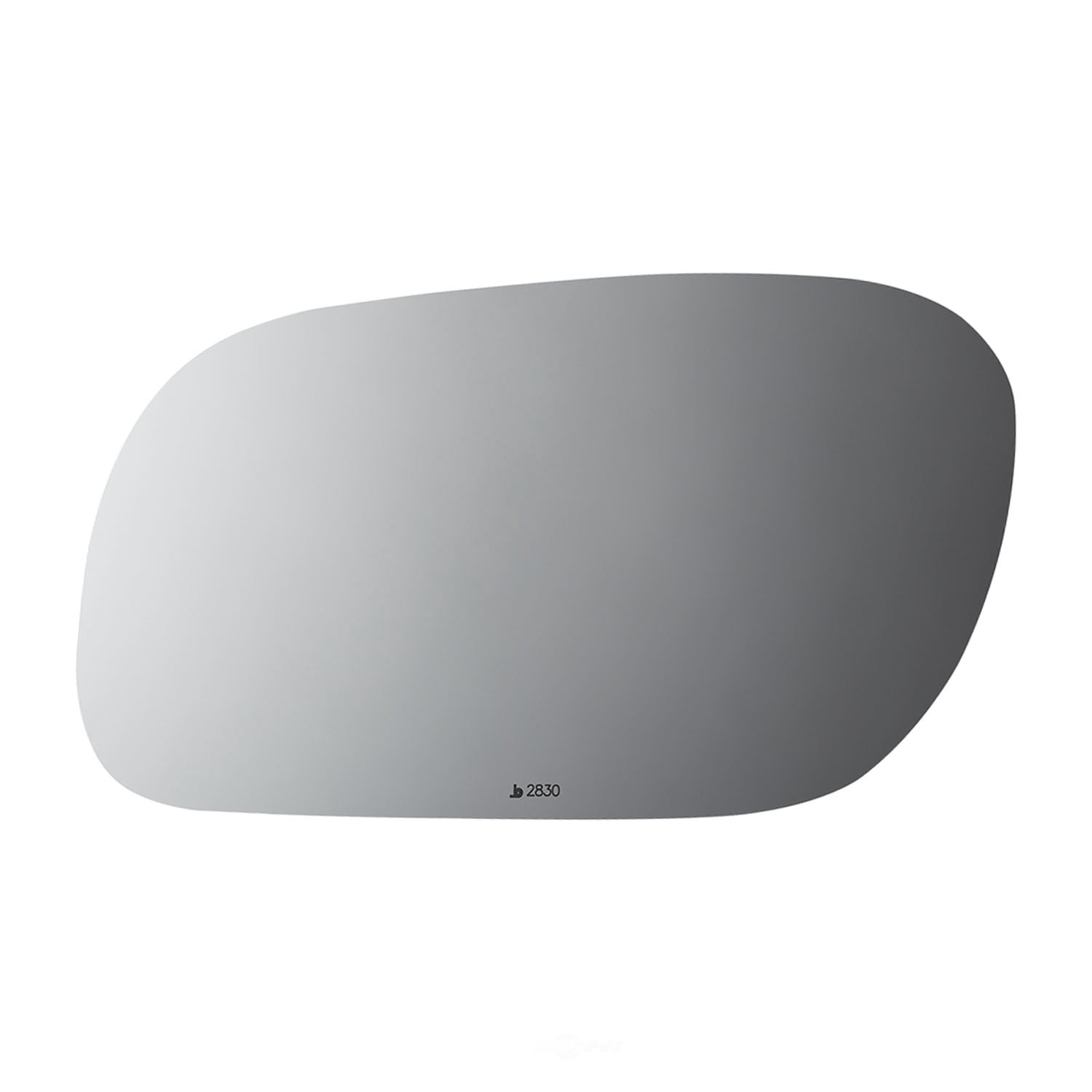Burco Side View Mirror Replacement Glass - Clear Glass - 2830