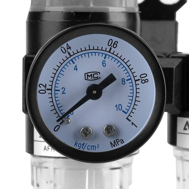 Air Filter Regulator Air Pressure Regulator Compressor Moisture Trap 1/