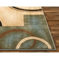 thumbnail image 2 of Well Woven Deco Rings Red Ivory Light Blue Area Rug 2'3" x 7'3" Runner, 2 of 6