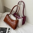 thumbnail image 4 of LHSHID Women's Tote Shoulder Bag Fashion Exquisite Shopping Bag Retro Casual Female Leather Solid Color Chain Handbag for Women 2022, 4 of 6