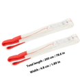 thumbnail image 2 of COMPUKAS 2Pcs Recovery Strap White Flat Lifting Belt Sturdy Polypropylene for Crane Use, 2 of 8