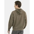thumbnail image 4 of (2 pack) No Boundaries All Gender Oversized Fleece Hoodie Sweatshirt, 1 or 2-Pack, Men's, 4 of 6