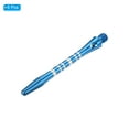 thumbnail image 3 of Uxcell 45mm Dart Shafts, Medium 2BA Thread Aluminum Dart Stems - 6 Pack (Silver Tone, Blue), 3 of 5