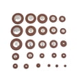 thumbnail image 4 of 26 piezas de repuesto de almohadillas de cuero Sax para saxofón alto, 4 of 8