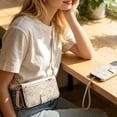 thumbnail image 7 of PU Leather Handbag 2-in-1 Crossbody Shoulder Bag with Card Slot, Convertible Everyday Travel Purse for Women with Backpack Strap, 7 of 7