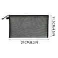 thumbnail image 2 of Chmadoxn Mesh Pencil Case, Black, 2 of 3