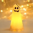 thumbnail image 3 of Halloween portátil lindo truco o trato fantasma noche linterna jack-o-lantern escritorio fantasma adorno MFZFUKR CPB-SSW166-2, 3 of 5