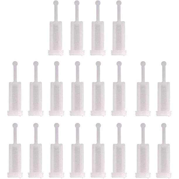 Filtros de pistola de pulverización por gravedad universales de 20 piezas, filtro de filtros de pintura de pistola de alimentación desechable para todos los modelos de pistolas de pulverización p