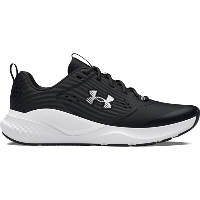 Zapato Under Armour Charged Commit Trainer 4 para hombre, color negro