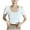 White, variant on Sexlip Womens Swimsuit Set Scoop Neck Form Fitting Cover Up Design Short Sleeve Slim Silhouette Breathable Fabric for Pool Parties White M