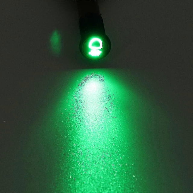 Front Fog Light (green) 12 24 36v Led Dashboard Warning Signal Light Van Dash Panel Indicator Lamp