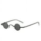 thumbnail image 1 of Gafas de sol retro mini redondas con montura metálica para hombre, pequeñas y redondas, color negro, 1 of 3